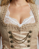 Artisanal Women's Traditional Dress with Apron