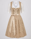 Artisanal Women's Traditional Dress with Apron