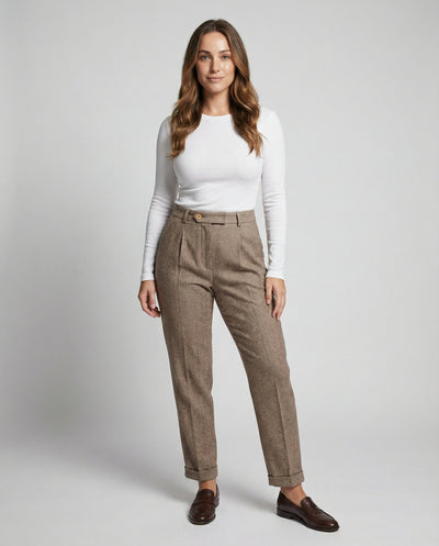 Wool Trousers for Women | Chic Design