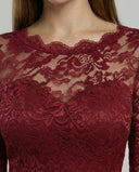 Chic Lace Bridesmaid Dress for Special Occasions