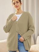 Isla - Cozy Knit Button Cardigan for Everyday Wear