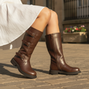 Charlotte - Retro Knee-High Fashion Boots for All Occasions