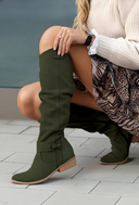 Sadie - Stylish Suede Knee-High Boots for Chic Occasions