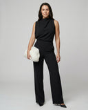 Chic Round Neck Overall Design