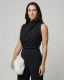 Chic Round Neck Overall Design
