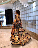 Bohemian Wrap Dress with Stylish Slit