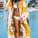 Kimono Beach Dress with Flowing Sleeves