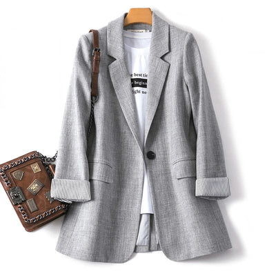 Chic Long Sleeve Women's Blazer
