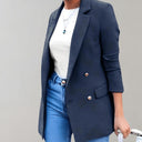 Chic Revers Blazer for Effortless Style