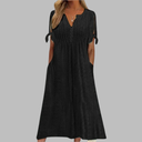 Chic Boho Midi Dress for Summer