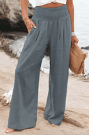 Chic Women’s Palazzo Pants in Stretch Fabric