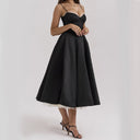 Chic Sleeveless Evening Dress for Women