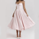 Chic Sleeveless Evening Dress for Women
