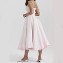 Chic Sleeveless Evening Dress for Women