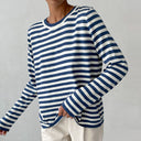 Chic Striped T-Shirt in Stylish Fabric