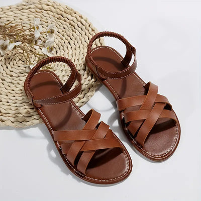 Chic Braided Flat Sandals for Everyday Wear