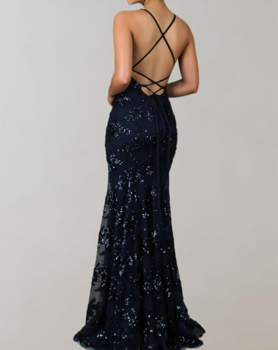 Glittering Evening Dress for Women