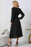 Chic Women's Pleated Dress for Any Occasion