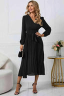 Chic Women's Pleated Dress for Any Occasion