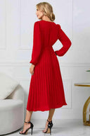Chic Women's Pleated Dress for Any Occasion
