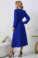 Chic Women's Pleated Dress for Any Occasion