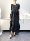 Miyake Bubble Summer Dress - Chic and Stylish