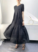 Miyake Bubble Summer Dress - Chic and Stylish