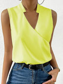 Chic Women's Fashion Blouse in Trendy Fabrics