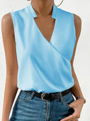 Chic Women's Fashion Blouse in Trendy Fabrics
