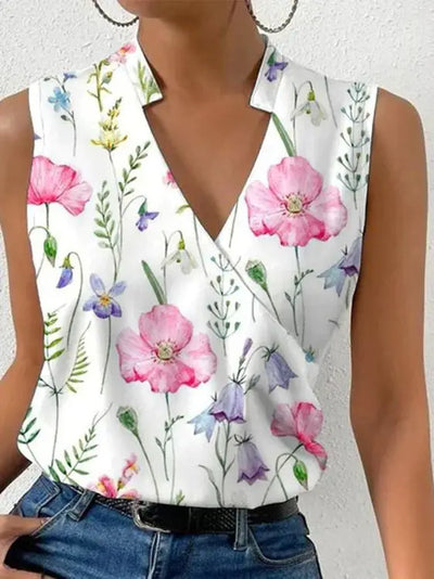Chic Women's Fashion Blouse in Trendy Fabrics