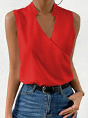 Chic Women's Fashion Blouse in Trendy Fabrics