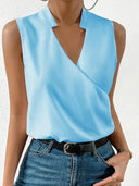 Chic Women's Fashion Blouse in Trendy Fabrics