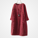 Vintage Corduroy Dress for Effortless Style