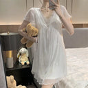 Charming Summer Floral Lace Nightwear