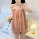 Charming Summer Floral Lace Nightwear
