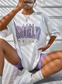Brooklyn York Retro Oversized Tee