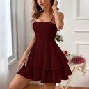 Chic Women's Cake Dress - Flirty & Fun