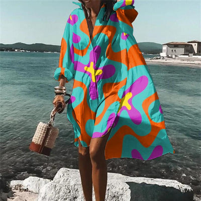 Chic Coastal Dress for Summer Style