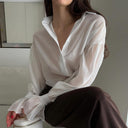 Chic Blouse with Statement Sleeves for Women