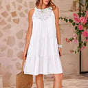 Chic Women's Summer Dress in Airy Fabric