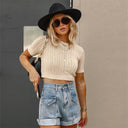 Chic Women's High-Waisted Denim Shorts with Stylish Pockets