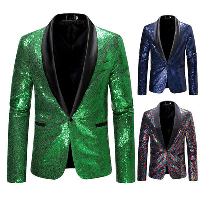 Chic Sequin Blazer for Women