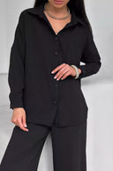 Chic Women's Blouse in Airy Fabric