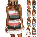 Chic Summer Dress with Pencil Waist and Handy Pockets