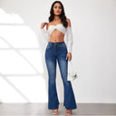 High-Waisted Flared Jeans for Women