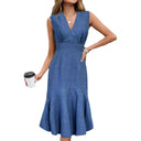 Chic A-Line Evening Dress for Women