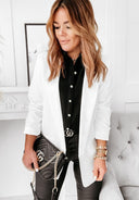 Chic Women's Blazer with Tailored Cut