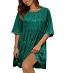 Sequined Mini Dress for Women's Night Out
