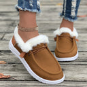 Cozy Fluffy Slip-On Slippers for Women