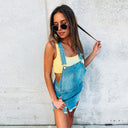 Trendy Women's Jean Overalls - Chic Style